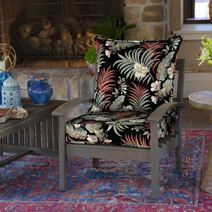 Bay Isle Home Outdoor Seat/Back Cushion